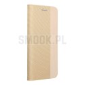 Etui z klapką na Samsung A27 Sensitive Book złote