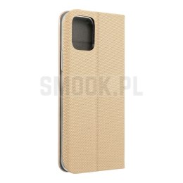 Etui z klapką na Samsung A27 Sensitive Book złote
