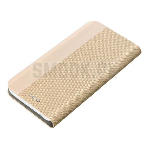 Etui z klapką na Samsung A27 Sensitive Book złote