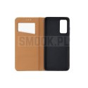 Etui z klapką na Samsung A27 Smart Pro Book skórzane brązowe