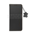 Etui z klapką na Samsung A27 Smart Pro Book skórzane czarne