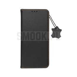 Etui z klapką na Samsung A27 Smart Pro Book skórzane czarne