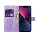 Etui z klapką na Xiaomi Motorola G37 / G57 POWER Mezzo Book łapacz snów fioletowe