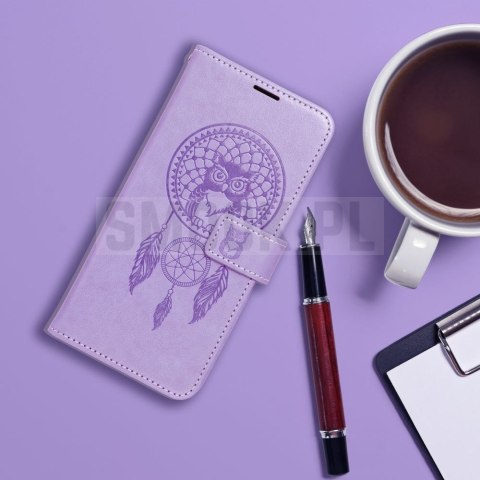Etui z klapką na Xiaomi Motorola G37 / G57 POWER Mezzo Book łapacz snów fioletowe
