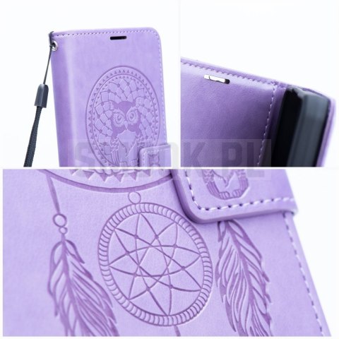 Etui z klapką na Xiaomi Motorola G37 / G57 POWER Mezzo Book łapacz snów fioletowe