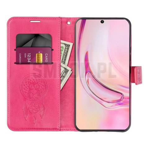 Etui z klapką na Xiaomi Motorola G37 / G57 POWER Mezzo Book łapacz snów magenta