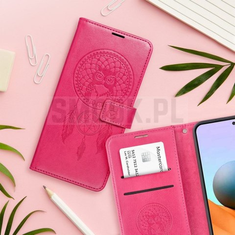 Etui z klapką na Xiaomi Motorola G37 / G57 POWER Mezzo Book łapacz snów magenta
