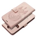 Etui z klapką na Xiaomi Motorola G37 / G57 POWER Mezzo Book łapacz snów złoto-różowe