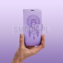 Etui z klapką na Xiaomi Motorola G67 / G77 Mezzo Book łapacz snów fioletowe