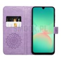 Etui z klapką na Xiaomi Motorola G67 / G77 Mezzo Book mandala fioletowe