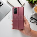 Etui z klapką na Xiaomi Redmi 17C Smart Magneto burgundowe
