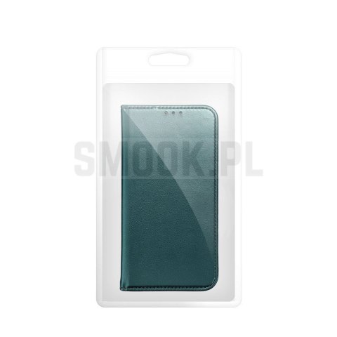 Etui z klapką na Xiaomi Redmi 17C Smart Magneto ciemnozielone