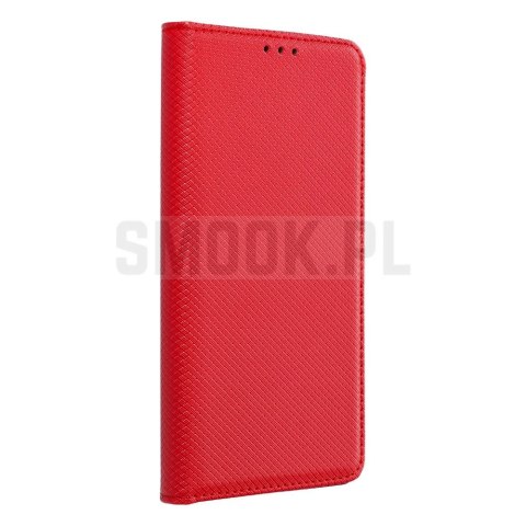 Etui z klapką na Xiaomi Redmi 17c Smart Case Book czerwone