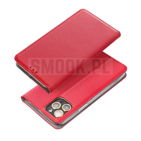 Etui z klapką na Xiaomi Redmi 17c Smart Case Book czerwone
