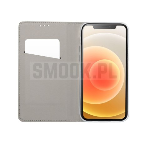 Etui z klapką na Xiaomi Redmi 17c Smart Case Book złote