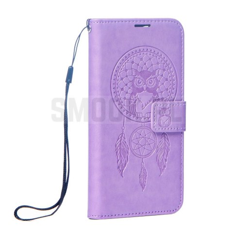 Etui z klapką na Xiaomi Xiaomi Redmi A7 Pro Mezzo Book łapacz snów fioletowe
