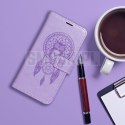 Etui z klapką na Xiaomi Xiaomi Redmi A7 Pro Mezzo Book łapacz snów fioletowe