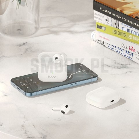 HOCO słuchawki bezprzewodowe / bluetooth stereo TWS Intelligent EW30 białe