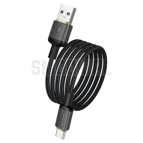 Kabel USB A do USB C Hoco 3A 1 m X128 Benefit czarny