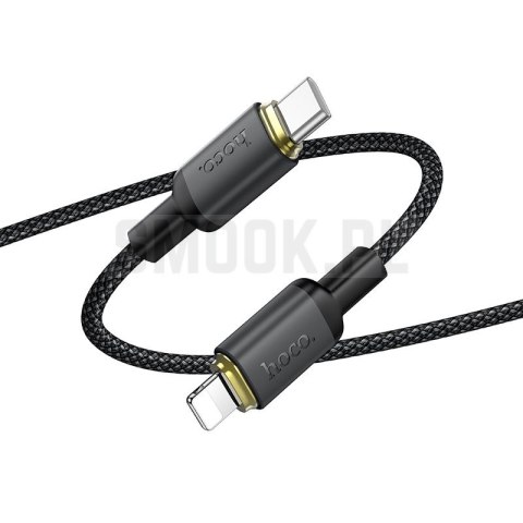 Kabel USB C do Lightning Hoco PD 30W 1 m X128 Benefit czarny