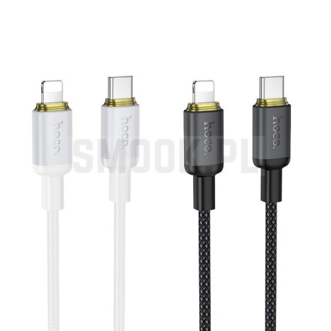 Kabel USB C do Lightning Hoco PD 30W 1 m X128 Benefit czarny