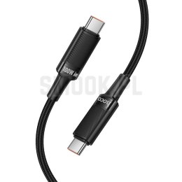 Kabel USB C do USB C Hoco PD 5A 100W 1,2 m U153 Extreme czarny