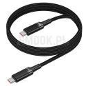 Kabel USB C do USB C Hoco PD 5A 100W 1,2 m U153 Extreme czarny