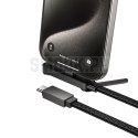 Kabel z podstawką USB C do USB C Hoco PD 60W 1,2 m U150 Exquisite czarny