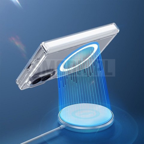 DUX DUCIS futerał CLIN MAG kompatybilny z MagSafe do SAMSUNG Z Fold 8 Wide transparentny