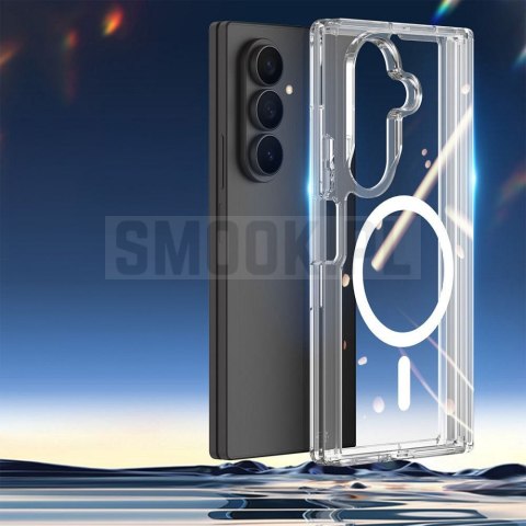 DUX DUCIS futerał CLIN MAG kompatybilny z MagSafe do SAMSUNG Z Fold 8 transparentny