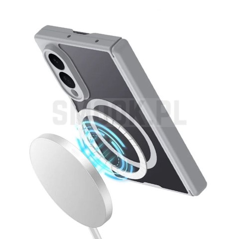 DUX DUCIS futerał EXPN kompatybilny z MagSafe do SAMSUNG Z Fold 8 Wide szary