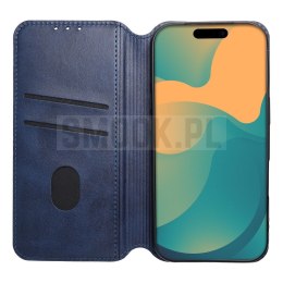 Etui z klapką na Samsung S26 FE Cubic Book niebieskie