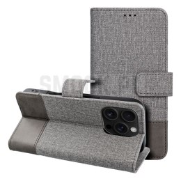 Etui z klapką na Samsung S26 FE Gomma Book szare