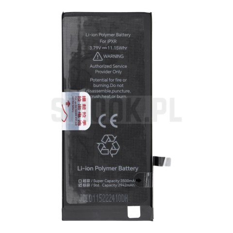 JCID Bateria do iPhone XR (standardowa pojemność)