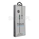 Kabel USB X-ONE FlowLink Running LED - typ C do C max 100W 1,2m czarny