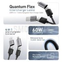 Kabel USB X-ONE QuantumFlex - typ C do C max 60W 1,2m czarny