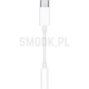 Oryginalny Adapter USB C do 3,5mm Apple MW2Q3ZM/A A2155 blister biały