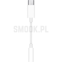 Oryginalny Adapter USB C do 3,5mm Apple MW2Q3ZM/A A2155 blister biały