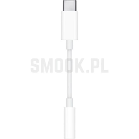 Oryginalny Adapter USB C do 3,5mm Apple MW2Q3ZM/A A2155 blister biały