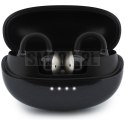 Sluchawki bezprzewodowe douszne OWS Guess Metalic Finish Electropated Parts Classic Logo czarne