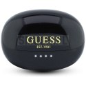 Sluchawki bezprzewodowe douszne OWS Guess Metalic Finish Electropated Parts Classic Logo czarne