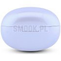 Sluchawki bezprzewodowe douszne OWS Guess Metalic Finish Electropated Parts Classic Logo fioletowe
