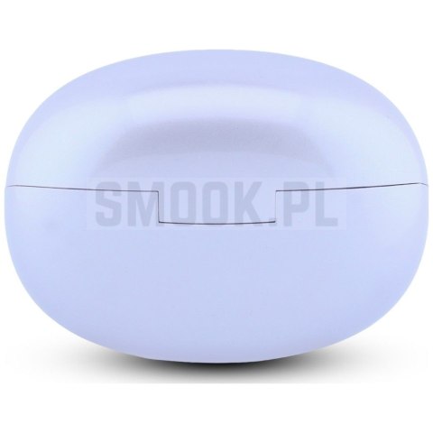 Sluchawki bezprzewodowe douszne OWS Guess Metalic Finish Electropated Parts Classic Logo fioletowe