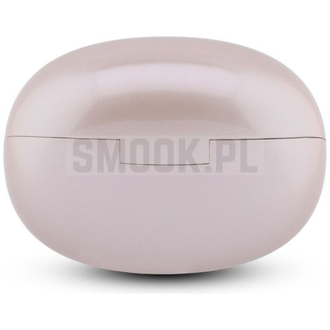 Sluchawki bezprzewodowe douszne OWS Guess Metalic Finish Electropated Parts Classic Logo różowe