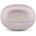 Sluchawki bezprzewodowe douszne OWS Guess Metalic Finish Electropated Parts Classic Logo różowe