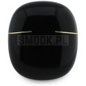 Słuchawki bezprzewodowe douszne TWS Guess Glossy Gold Line Classic czarne
