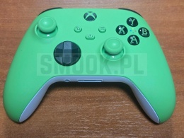 [UŻYWANY] Kontroler bezprzewodowy do konsoli Xbox - Velocity Green