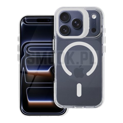 Etui na iPhone 17 Pro Max / 18 Pro Max Lens Mag Cover zgodne z MagSafe białe