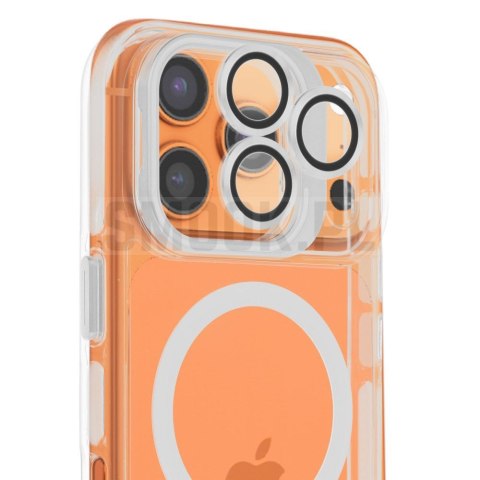 Etui na iPhone 17 Pro Max / 18 Pro Max Lens Mag Cover zgodne z MagSafe białe