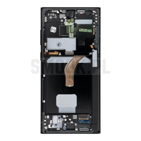 ServicePack Wyświetlacz LCD SAMSUNG S22 Ultra S908 Graphite GH82-27488E